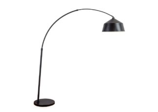 An Image of Heal's Arc Floor Lamp Black