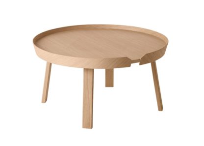 An Image of Muuto Around Coffee Table Large Ash