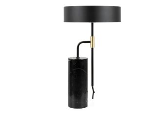 An Image of Heal's Counterpoise Table Lamp Black Marble
