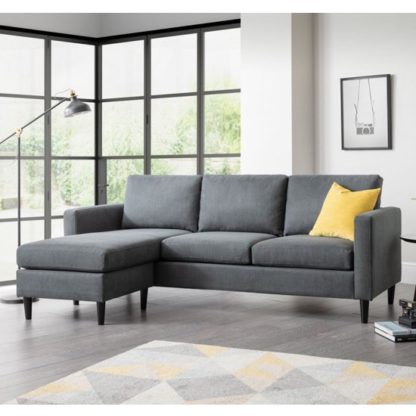 8090a240bf69e8defbe329723031856d9cab2b6583c1c52a5de5e643d5b858ba.jpg An Image of Mableton Linen Fabric Upholstered Corner Sofa In Grey