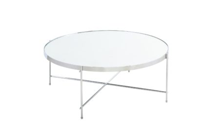 An Image of Boutique Oval Coffee Table - Black