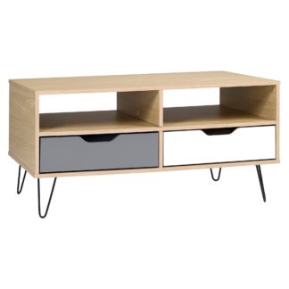 An Image of Bergen Coffee Table Grey and Brown