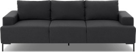 An Image of Frederik 3 Seater Sofa, Sterling Grey