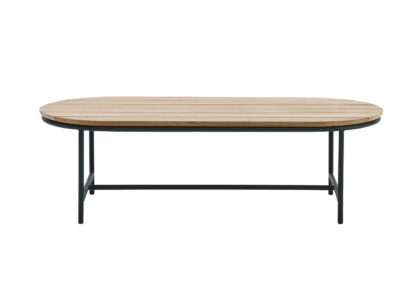 An Image of Vincent Sheppard Wicked Oval Coffee Table Black