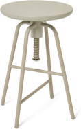 An Image of Design Bite Rotating Bar Stool, Bone