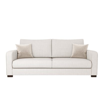 An Image of Carson Corduroy 4 Seater Sofa Emerald Green