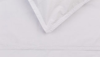 An Image of Heal's Washed Cotton Soft Grey Single Duvet Cover