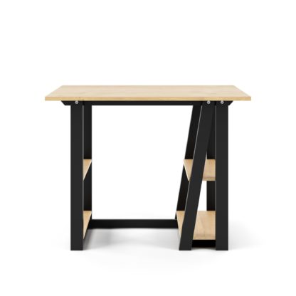 An Image of Penzance Desk Black