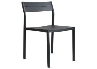 An Image of Case Eos Garden Side Chair Black