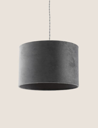 An Image of M&S Velvet Lamp Shade