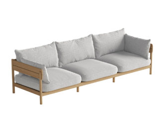 An Image of Case Tanso Outdoor 3 Seater Sofa
