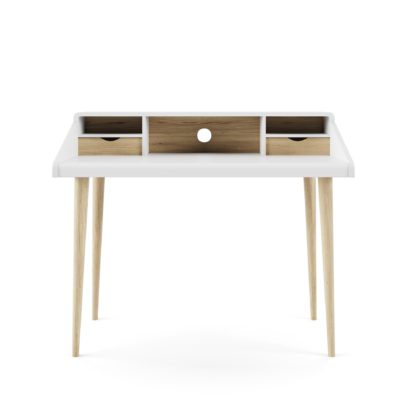 An Image of Yeovil Desk White