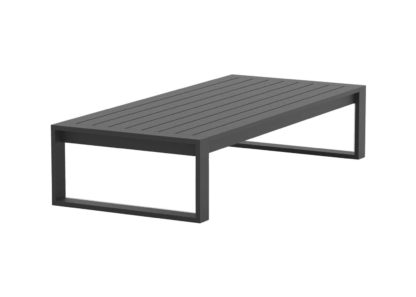 An Image of Case Eos Outdoor Coffee Table Black