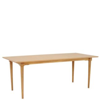 An Image of Hague 160cm Dining Table Natural