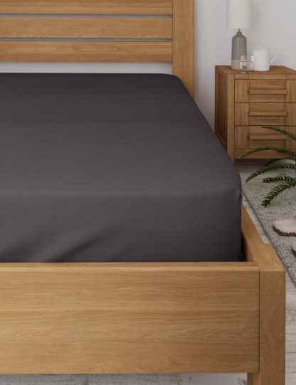 An Image of M&S Bamboo Deep Fitted Sheet