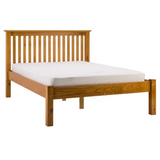 An Image of Barcelona Bed Frame Natural