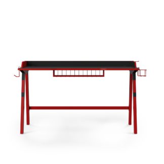 An Image of Fuego Gaming Desk Black