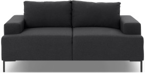 An Image of Frederik 2 Seater Sofa, Sterling Grey