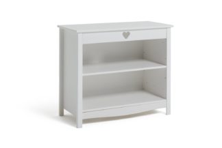 An Image of Argos Home Mia White 3 Shelf Bookcase