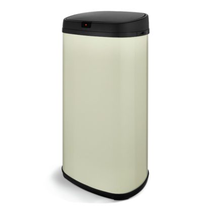 An Image of Tower 42 Litre Sensor Bin - Cream