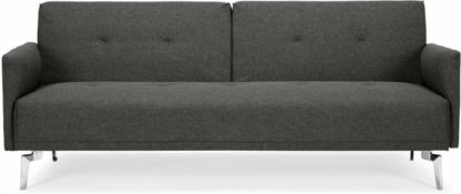 An Image of Akio Click Clack Sofa Bed, Cygnet Grey