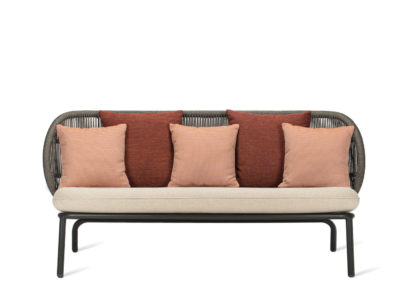 An Image of Vincent Sheppard Kodo Outdoor Lounge Sofa Almond