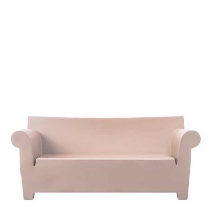 An Image of Kartell Bubble Sofa Powder - Barker & Stonehouse