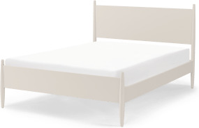 An Image of Camello Double Bed, Warm Ecru