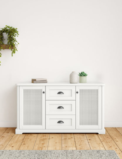 d805925fd8b3252be1cbf523e88f44f05df4e401caabe59f55fe3afd3d9a1ea4.jpg An Image of M&S Willow Large 2 Door Sideboard