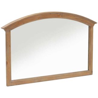 An Image of Lewes Reclaimed Wood Wall Mirror Wheat