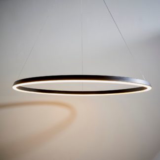 An Image of Vogue Wheeler Integrated LED Pendant Fitting Black