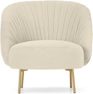 An Image of Ilana Accent Armchair, Macaron Velvet