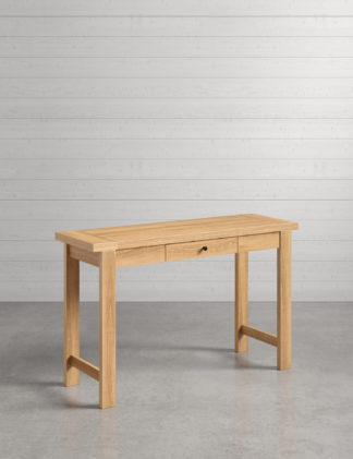 An Image of M&S Stockholm Console Table with Drawer