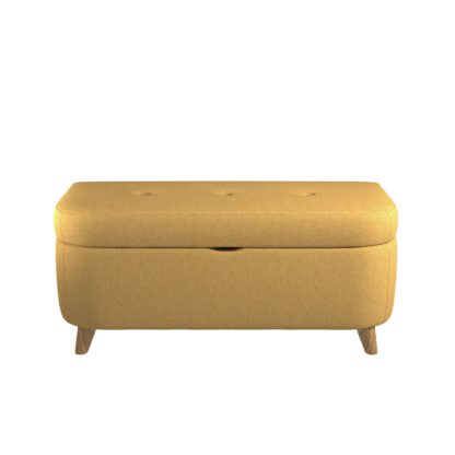 de1d1c87e5522824d896d9592b821aac20a5b9928d7a3b547a4bc495802733f4.jpg An Image of Halston Velvet Ottoman Blue