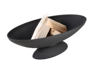An Image of Fallen Fruits Oval Outdoor Fire Pit