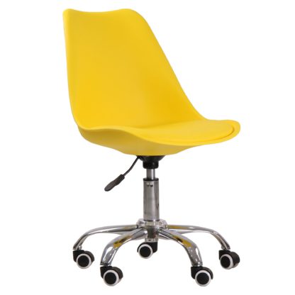 An Image of Orsen Swivel Office Chair Black