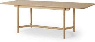 An Image of Gideon Shaker 8-10 Seat Extending Dining Table, Oak