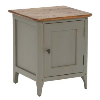 An Image of Maison Left Hand 1 Door Bedside, Albany and Moss Grey