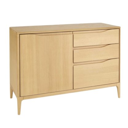 An Image of Ercol Romana Small Sideboard, Oak