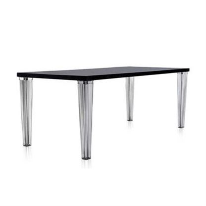 An Image of Kartell TopTop Table, Black