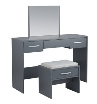 An Image of Argos Home Hallingford Grey Dressing Table