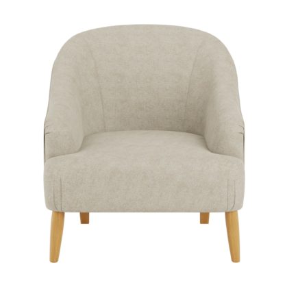 08ddc1c53140e376bf53b7bc08b659969174df622d83b852c8d3a56ebfc90a20.jpg An Image of Mabel Linen Effect Armchair Natural