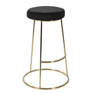 An Image of Opera Bar Stool - Black - Pack of 2
