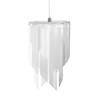 An Image of Acrylic Laser Cut Lamp Shade - White