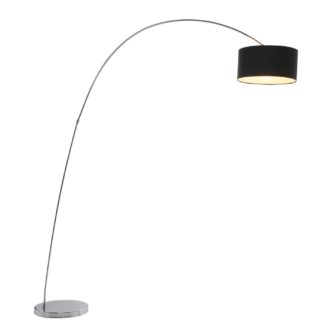 An Image of Curve Chrome Floor Lamp