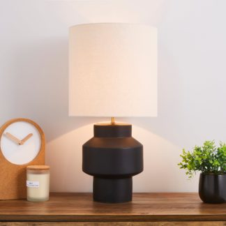 An Image of Montreal Large Table Lamp Black