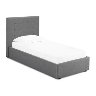 An Image of Lucca Single Bed - Grey