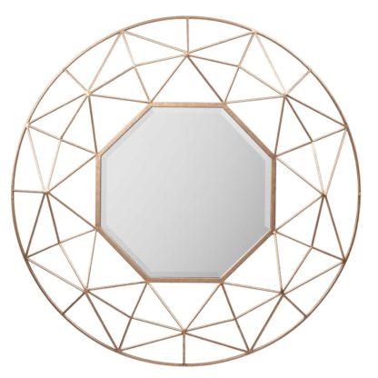 An Image of Geo Mirror, Gold