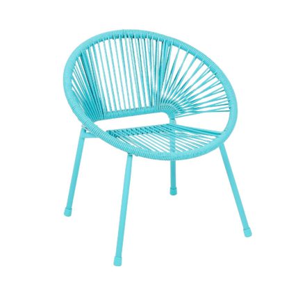 An Image of Homebase Acapulco Kids Chair - Blue