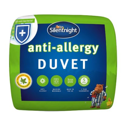 An Image of Silentnight Antiallergy 4.5 Tog Duvet Double